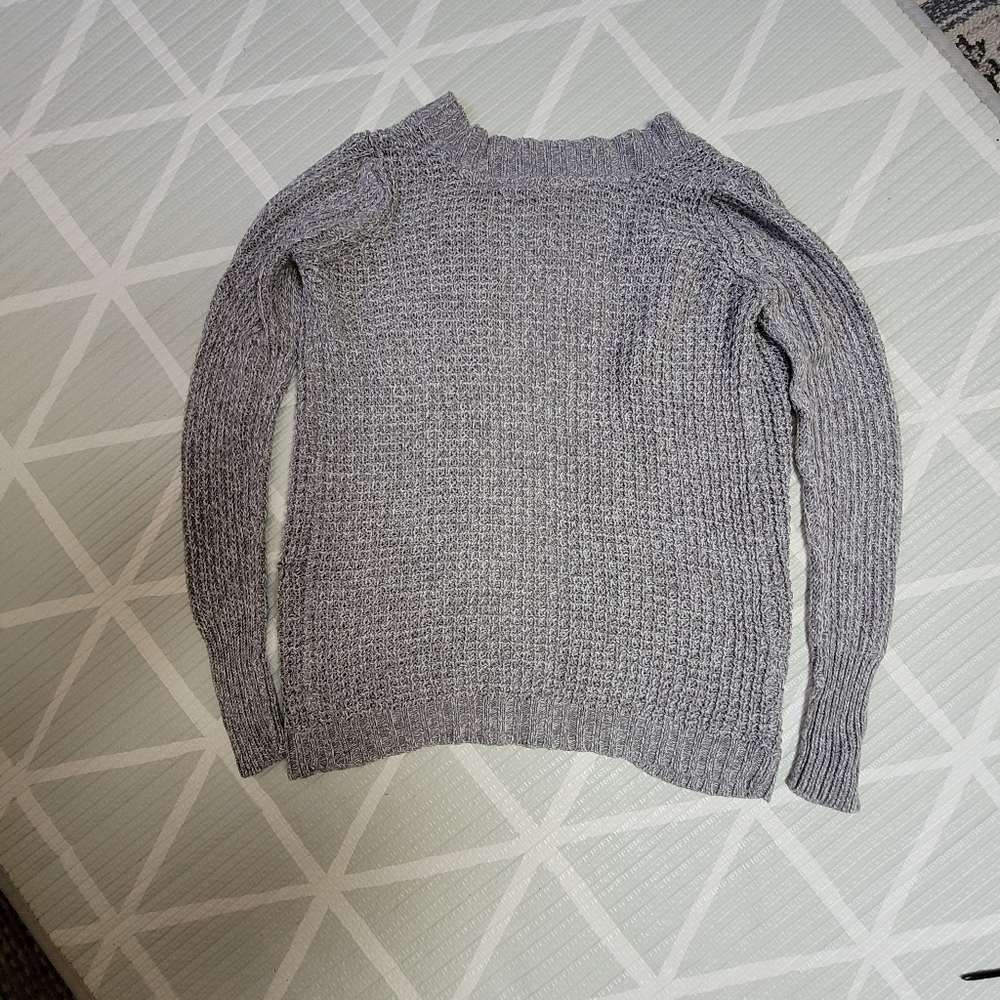 RD Style‎ Montoya Open Stitch Cardigan in Gray, Size S - Picture 5 of 5